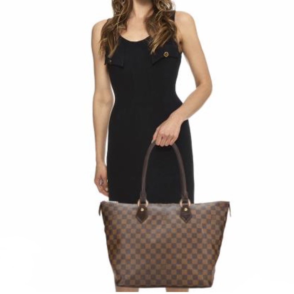 Authentic Louis Vuitton Damier Saleya MM tote bag